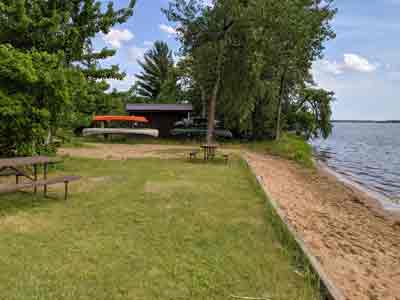 Buckhorn State Park in Wisconsin