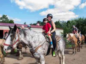 Red Ridge Ranch Mom son riders