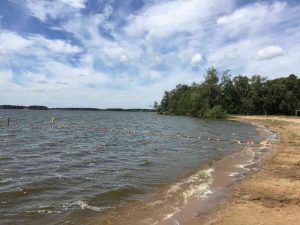 Buckhorn State Park beach